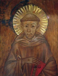 Portrait de Saint François, c.1285 (détail)